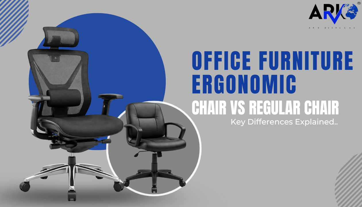 Office Furniture Ergonomic Chair vs Regular Chair