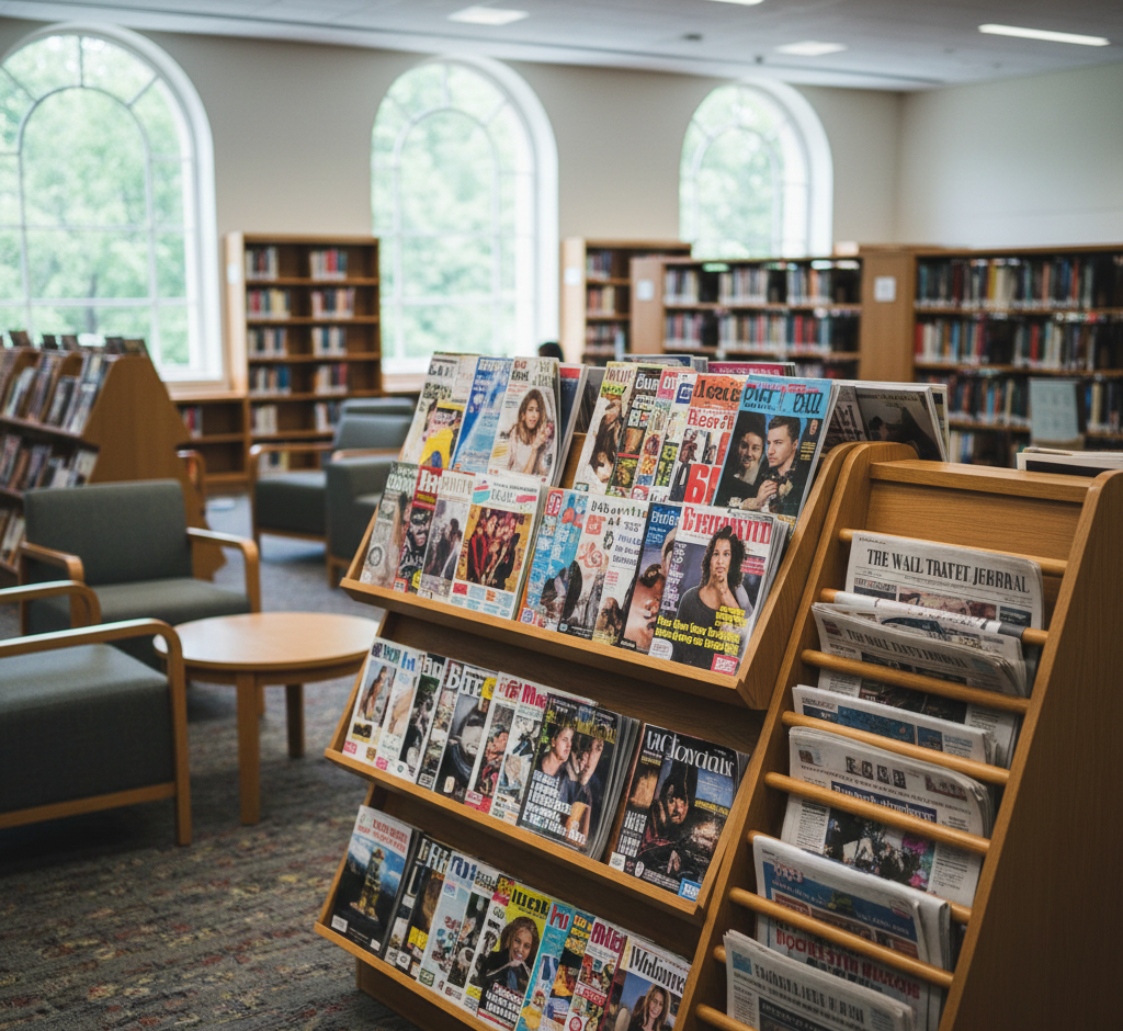 Library Books Table