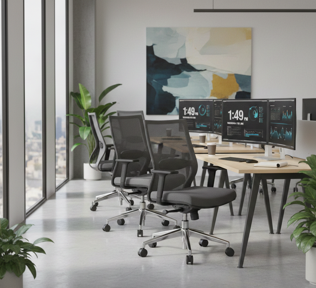 Mid Back Office Chairs