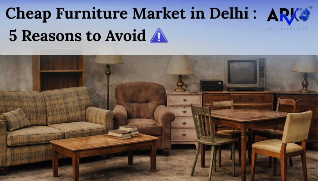 Cheap Furniture Market in Delhi: 5 Reasons to Avoid