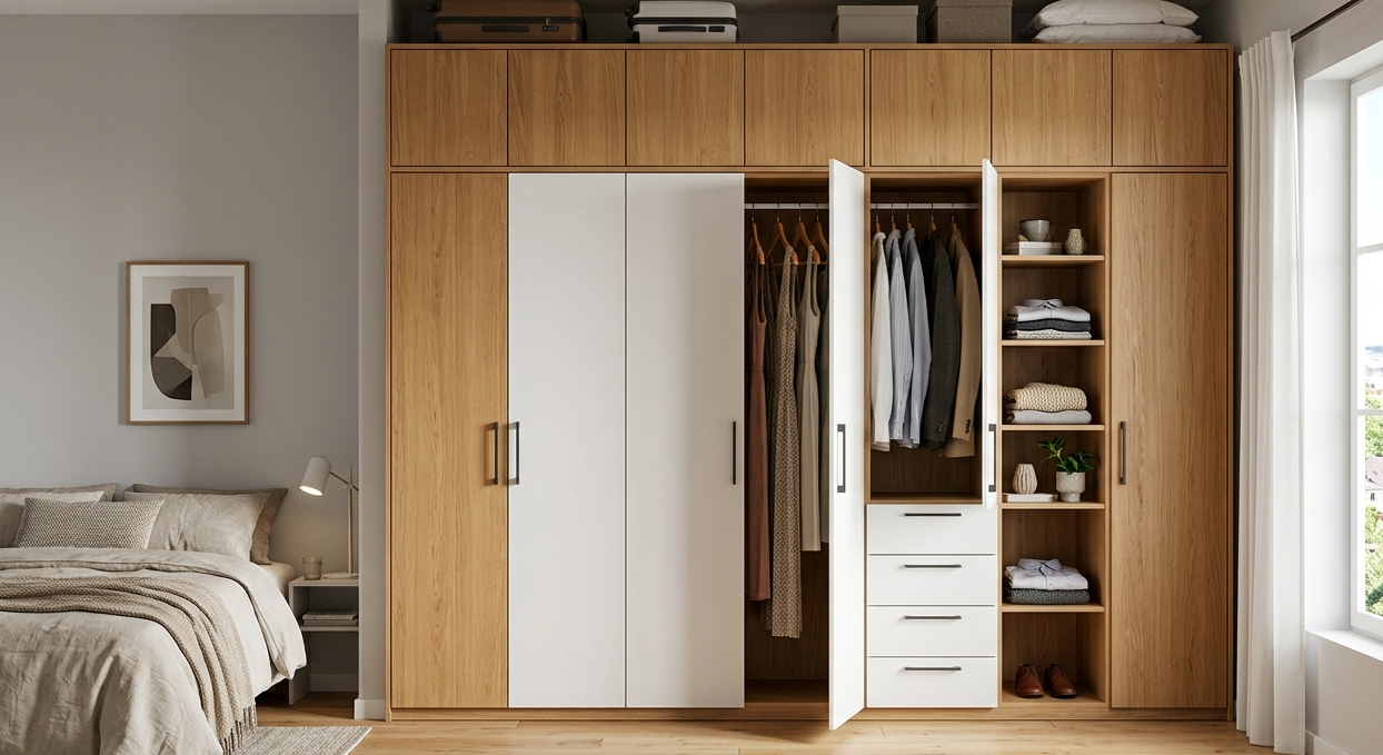 Modular Wardrobe with Loft Storage