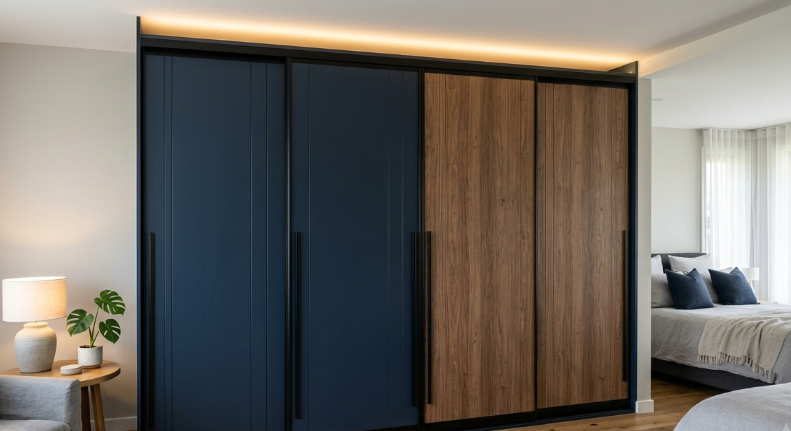 sliding Two Tone Color Combination Design