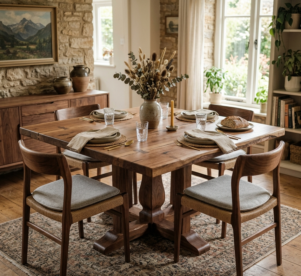 Customized Wooden Dining Table Design