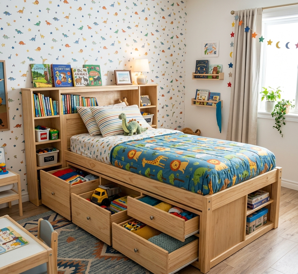 Multifunctional Storage Beds
